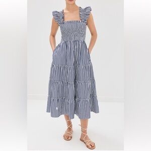Hill House Ellie Nap Dress in Navy Stripe